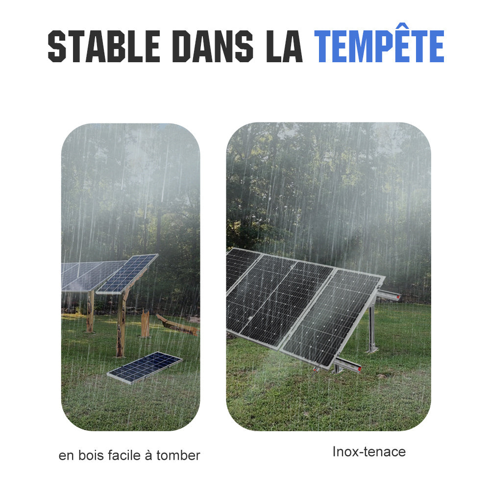 découvrez notre support solaire en bois, une solution esthétique et durable pour optimiser l'installation de vos panneaux solaires. fabriqué à partir de matériaux de qualité, il allie fonctionnalité et design naturel, parfait pour votre jardin ou terrasse.