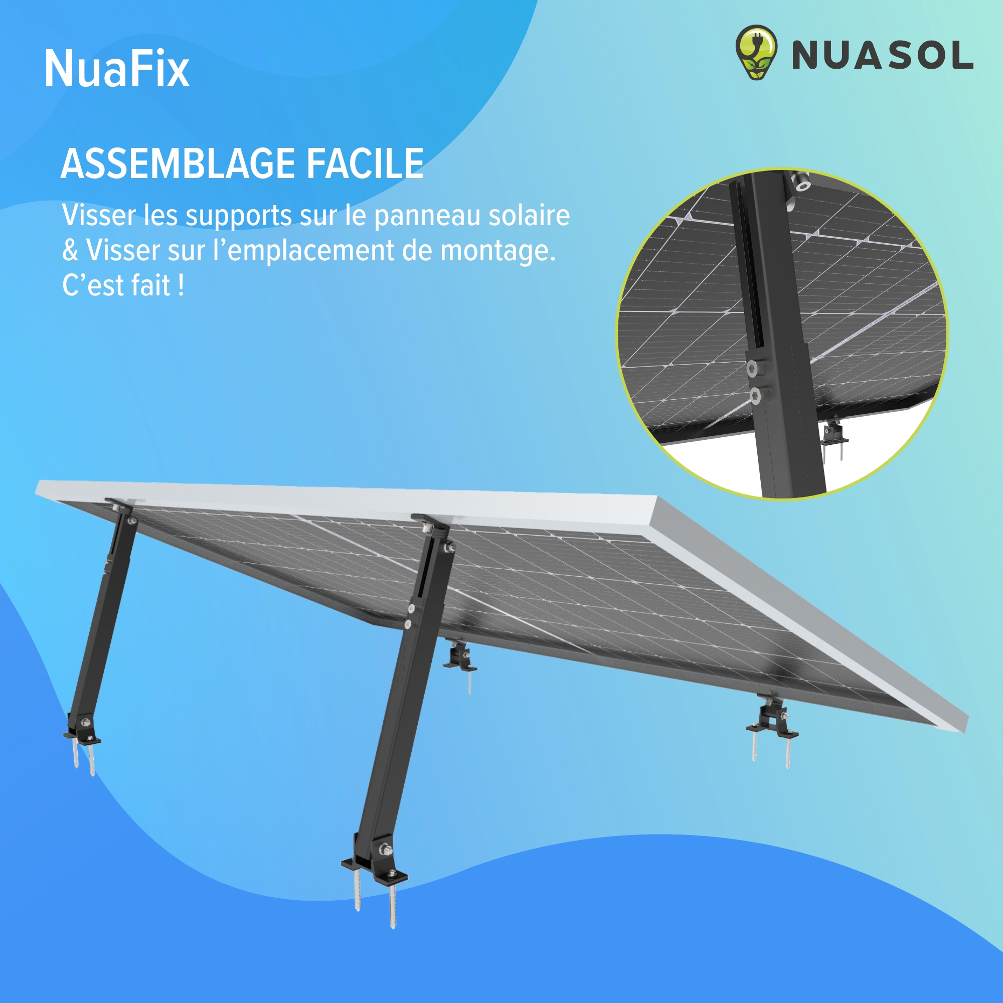 découvrez notre gamme de supports photovoltaïques adaptés à tous vos projets solaires. optimisez l'installation de vos panneaux solaires avec des solutions robustes et efficaces pour maximiser votre production d'énergie renouvelable.