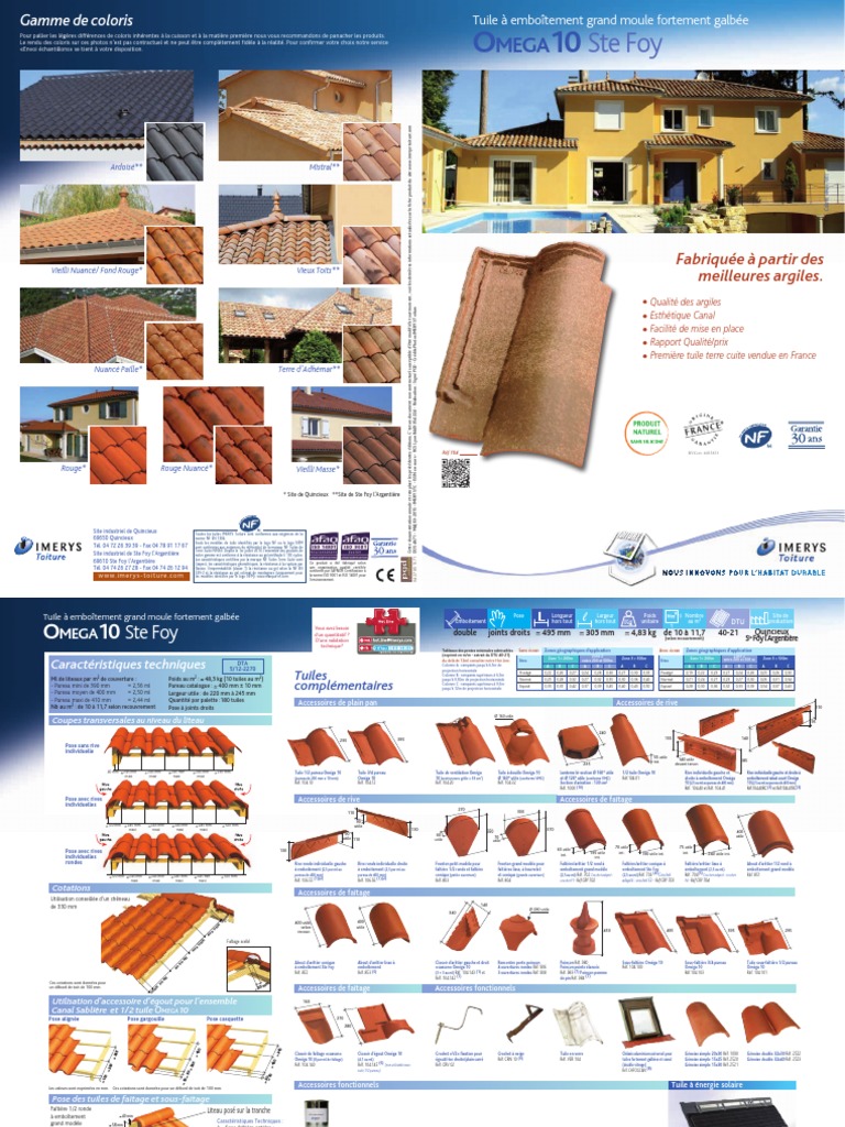 découvrez la tuile omega, la solution idéale pour une toiture esthétique et durable. avec son design moderne et ses excellentes performances, elle allie robustesse et élégance, tout en offrant une excellente protection contre les intempéries. optez pour la tuile omega et valorisez votre habitat.