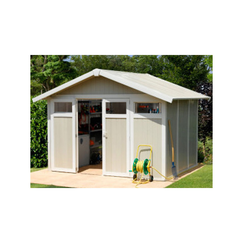 découvrez notre abri de 2m50, idéal pour protéger vos équipements et matériaux des intempéries. fabriqué avec des matériaux durables, cet abri offre une solution pratique et esthétique pour votre jardin ou votre terrasse. parfait pour le stockage sécurisé et l'organisation de votre espace extérieur.