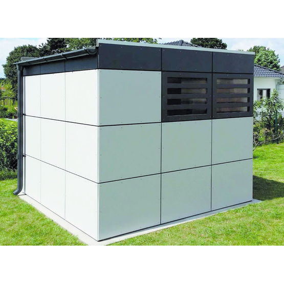 découvrez nos abris de jardin solaires, alliant design moderne et respect de l'environnement. idéaux pour ranger vos outils ou créer un espace de loisirs, nos abris sont équipés de panneaux solaires pour une autonomie énergétique optimale.