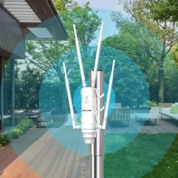 découvrez notre amplificateur wifi extérieur, conçu pour étendre la portée de votre réseau sans fil dans votre jardin ou sur votre terrasse. profitez d'une connexion internet stable et rapide, même à l'extérieur, grâce à cet appareil robuste et facile à installer. idéal pour les activités en plein air, le télétravail ou le streaming.