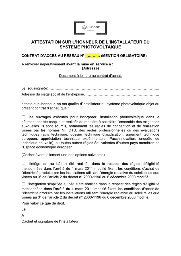 découvrez tout le nécessaire sur l'attestation photovoltaïque : conditions, démarches et avantages pour bénéficier des aides à l'énergie solaire et valoriser votre installation.