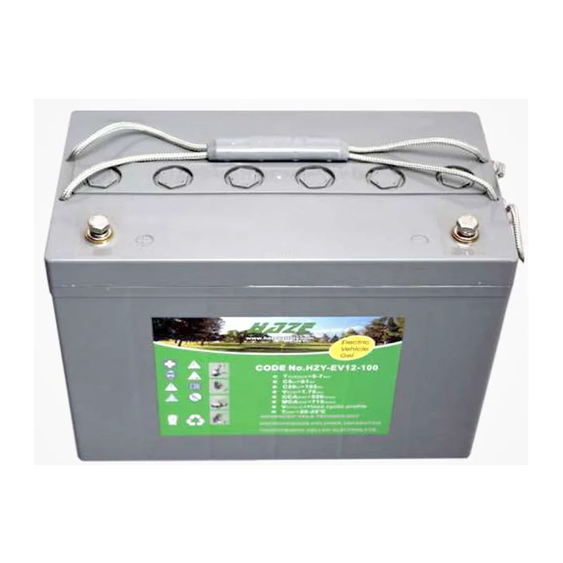 découvrez notre batterie 100ah 12v gel, idéale pour vos besoins en énergie durable. conçue pour une performance optimale, cette batterie étanche offre une longue durée de vie et une sécurité accrue, parfaite pour les camping-cars, bateaux et systèmes d'énergie renouvelable.