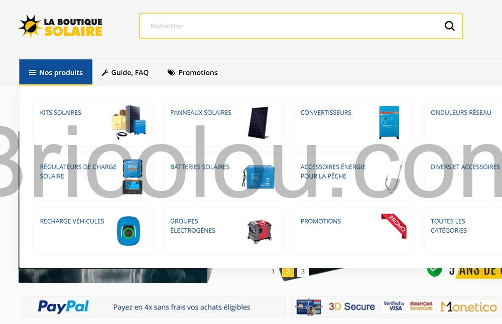 découvrez notre boutique solaire, votre destination privilégiée pour des solutions d'énergie renouvelable. explorez une large gamme de panneaux solaires, accessoires et conseils d'experts pour profiter d'une énergie propre et économique. faites le choix d'un avenir durable!