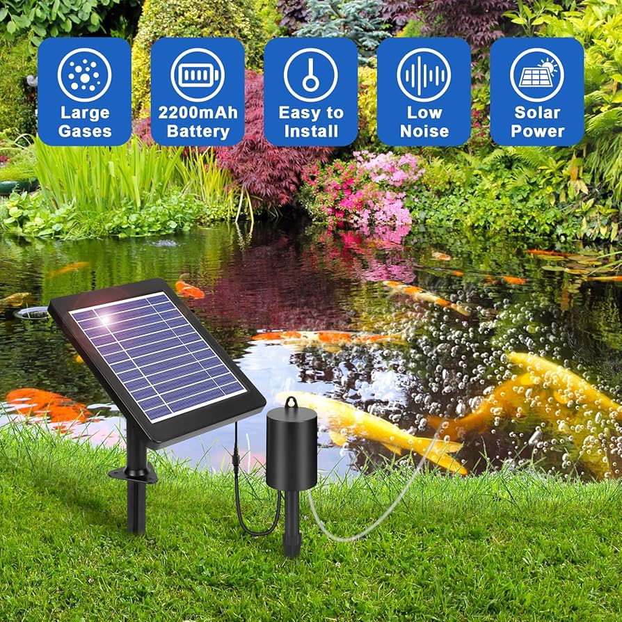 découvrez le bulleur solaire, un dispositif écologique et innovant qui utilise l'énergie solaire pour oxygéner vos plans d'eau. parfait pour l'entretien de vos bassins et étangs, il favorise une bonne santé aquatique et contribue à la biodiversité. optez pour une solution durable et respectueuse de l'environnement pour améliorer la qualité de votre eau.