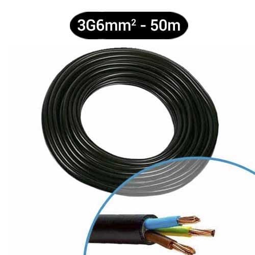 découvrez notre câble 3g6mm², idéal pour vos installations électriques. résistant et performant, il assure une conduction optimale de l'électricité tout en garantissant la sécurité. parfait pour les projets domestiques et professionnels.