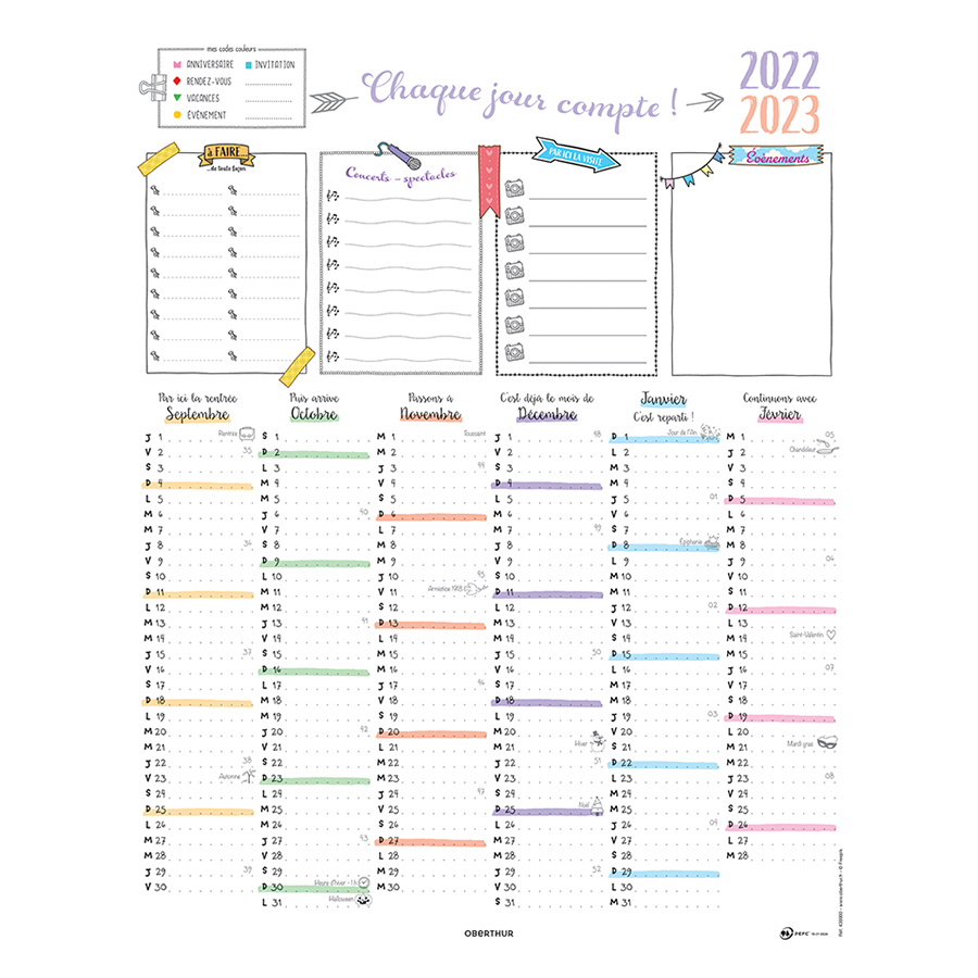 découvrez le calendrier scolaire 2022-2023 pour planifier vos vacances et événements tout au long de l'année. restez informé des dates clés et des congés pour une organisation optimale.