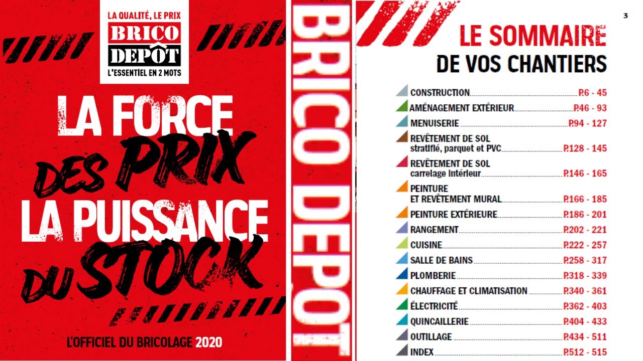 découvrez notre catalogue brico 2020, une sélection complète d'outils, matériaux et accessoires pour tous vos projets de bricolage. trouvez l'inspiration et les meilleures offres pour transformer votre maison avec succès.