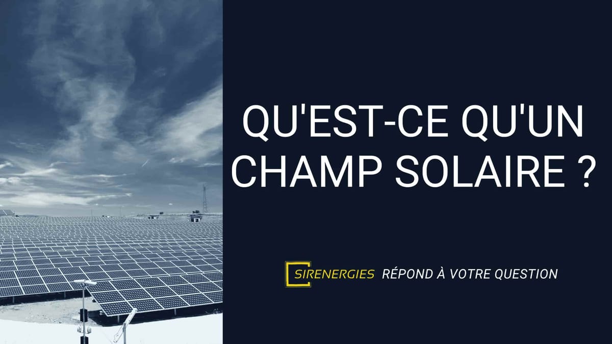découvrez les avantages d'un champ photovoltaïque, une solution écologique et économique pour produire de l'énergie solaire. apprenez comment cette technologie contribue à la transition énergétique et réduit votre empreinte carbone.