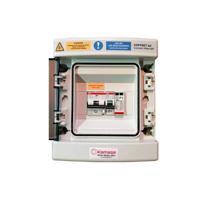 découvrez notre coffret ac photovoltaïque, la solution idéale pour optimiser votre installation solaire. ce modèle robuste et performant garantit une connexion sécurisée et efficace pour une production d'énergie renouvelable maximisée. parfait pour les particuliers et les professionnels souhaitant tirer pleinement parti de l'énergie solaire.