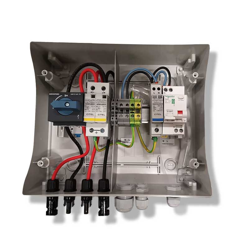 découvrez notre coffret ac pv, une solution complète et performante pour l'installation de systèmes photovoltaïques. idéal pour optimiser votre production d'énergie solaire, ce coffret assure sécurité et efficacité. parfait pour les professionnels et particuliers souhaitant maximiser leur indépendance énergétique.