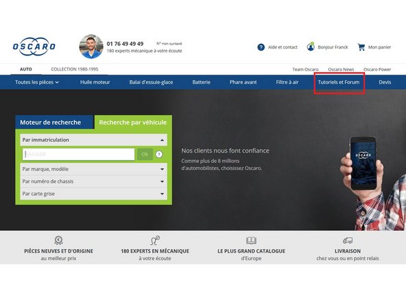 contactez oscaro pour toutes vos questions concernant les pièces auto et les accessoires. notre équipe est à votre disposition pour vous aider à trouver ce dont vous avez besoin et à vous fournir un service client de qualité.
