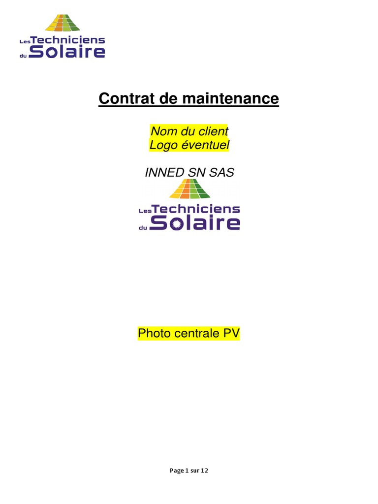 découvrez nos services de contrat de maintenance pour panneaux photovoltaïques. assurez le bon fonctionnement et la durabilité de vos installations solaires grâce à notre expertise et notre support technique adapté.