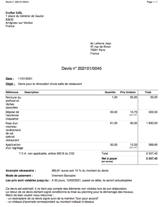 obtenez votre devis facilement et rapidement grâce à notre plateforme simple d'utilisation. comparez les prix et choisissez l'option qui vous convient le mieux en quelques clics.