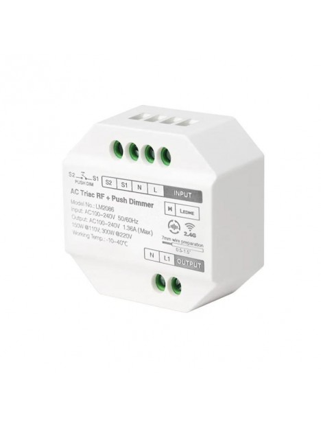 découvrez le dimmer triac, un dispositif essentiel pour contrôler l'intensité lumineuse de vos éclairages. idéal pour créer l'ambiance parfaite dans votre intérieur, ce variateur est compatible avec une large gamme d'ampoules. optez pour un éclairage sur mesure grâce à notre sélection de dimmers triac performants et fiables.