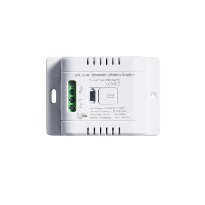 découvrez le dimmer wifi, l'appareil intelligent qui vous permet de contrôler l'intensité de votre éclairage à distance depuis votre smartphone. idéal pour créer l'ambiance parfaite dans votre maison tout en réalisant des économies d'énergie. compatible avec les systèmes de gestion domotique, il s'installe facilement et s'intègre harmonieusement à votre décor.