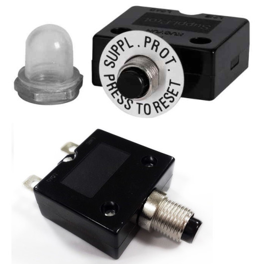 découvrez notre sélection de disjoncteurs 12v, conçus pour assurer la sécurité de vos installations électriques. idéals pour les projets automobile, naval ou domestique, nos disjoncteurs garantissent une protection fiable contre les surcharges et courts-circuits. explorez nos produits pour une utilisation optimale et sécurisée.