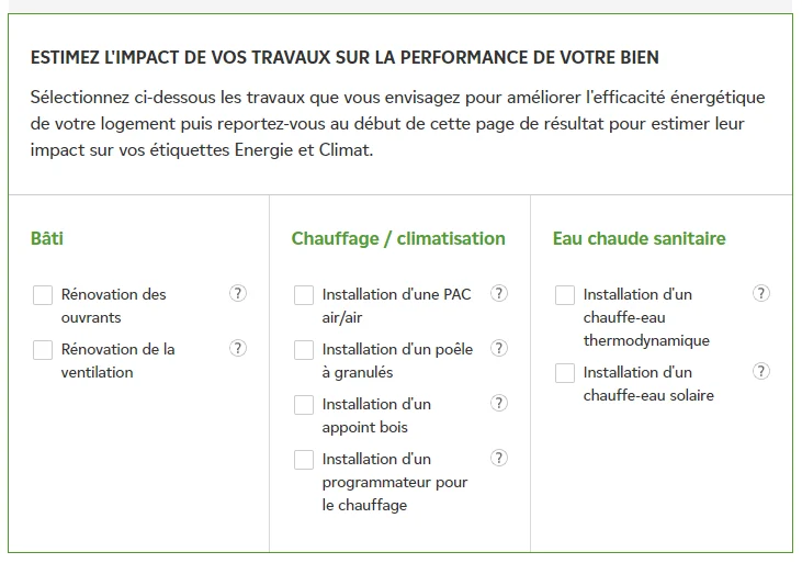 découvrez notre service de diagnostic de performance énergétique (dpe) gratuit. obtenez une évaluation précise de la performance énergétique de votre logement et améliorez votre confort tout en réduisant vos factures d'énergie.