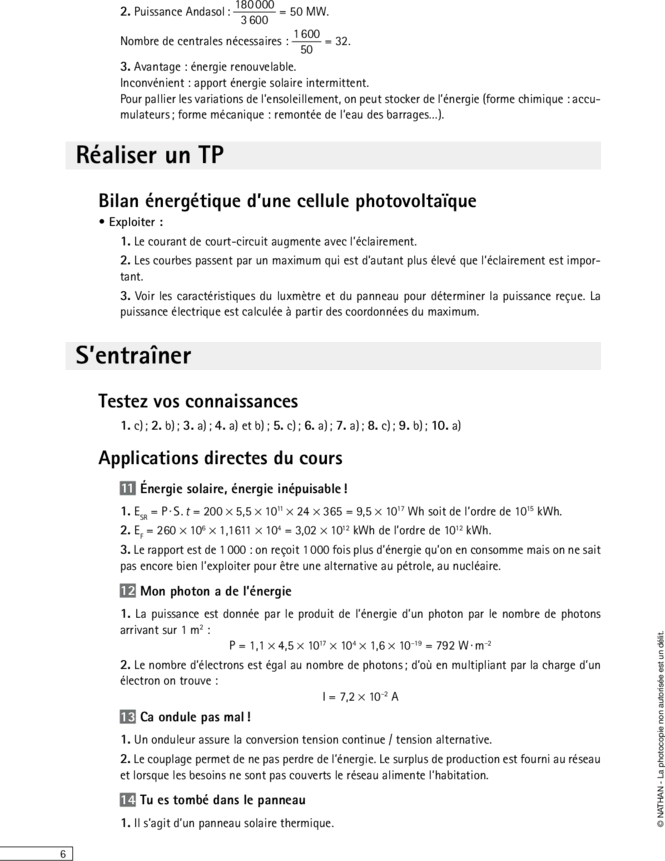 découvrez nos exercices pratiques sur le photovoltaïque, conçus pour vous aider à maîtriser les principes de l'énergie solaire et à optimiser votre production d'électricité grâce à des panneaux solaires. apprenez à analyser et à simuler des installations photovoltaïques pour une transition énergétique réussie.