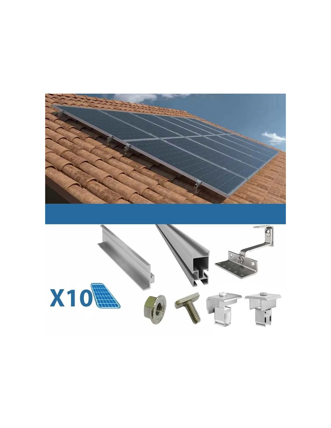 découvrez notre solution de fixation solaire pour tuiles, idéale pour installer facilement vos panneaux photovoltaïques sur votre toiture. alliez esthétique et performance énergétique avec notre système adapté à tous types de tuiles.