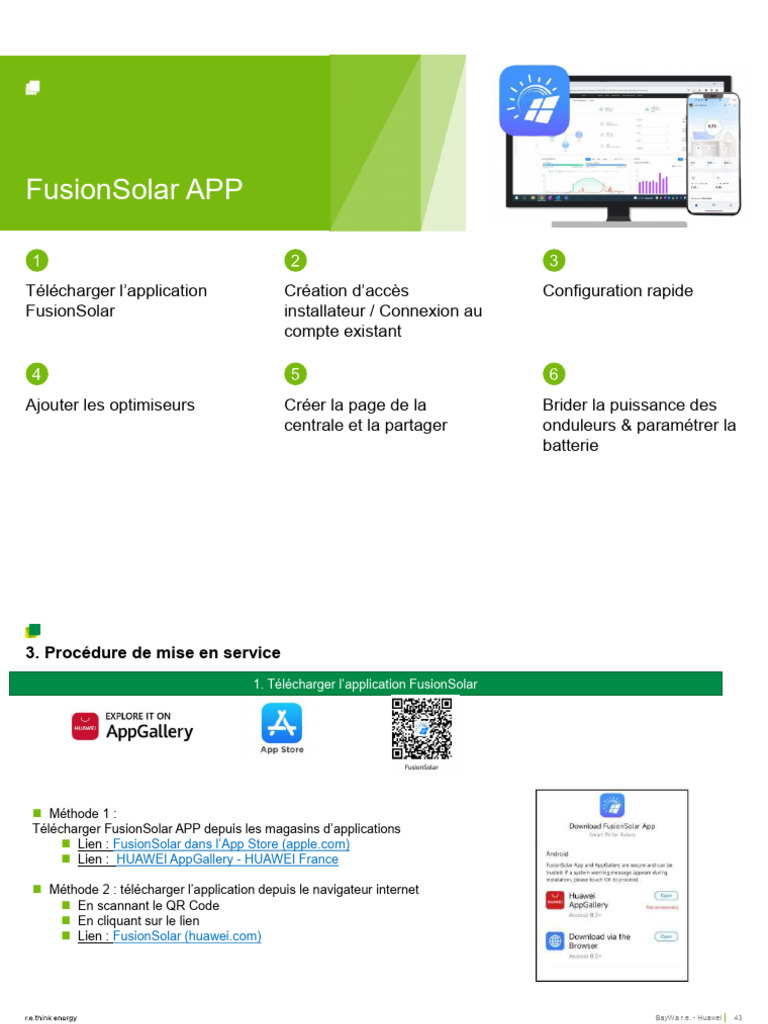découvrez l'application fusionsolar de huawei, la solution idéale pour gérer et optimiser vos installations solaires. suivez en temps réel la production d'énergie, analysez les performances et maximisez votre autoconsommation grâce à cette interface conviviale et innovante.