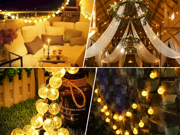 découvrez notre sélection de guirlandes solaires sur amazon, idéales pour illuminer vos espaces extérieurs avec élégance. parfaites pour les fêtes, les barbecues ou la décoration de votre jardin, ces guirlandes fonctionnent à l'énergie solaire, alliant écologie et praticité. transformez votre extérieur en un lieu chaleureux et accueillant.