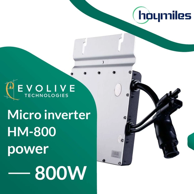 découvrez le hoymiles hm800, un optimiseur de courant solaire performant conçu pour maximiser l'efficacité de votre installation photovoltaïque. avec ses technologies avancées et sa facilité d'intégration, le hm800 est la solution idéale pour optimiser votre production d'énergie verte.