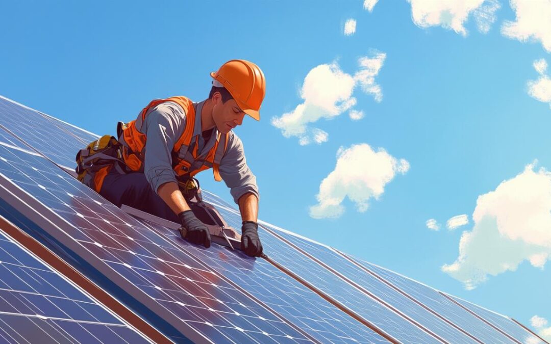 découvrez nos services d'installation de panneaux photovoltaïques certifiés rge. profitez d'une énergie renouvelable et d'économies sur vos factures tout en contribuant à la protection de l'environnement. contactez-nous pour un devis personnalisé !