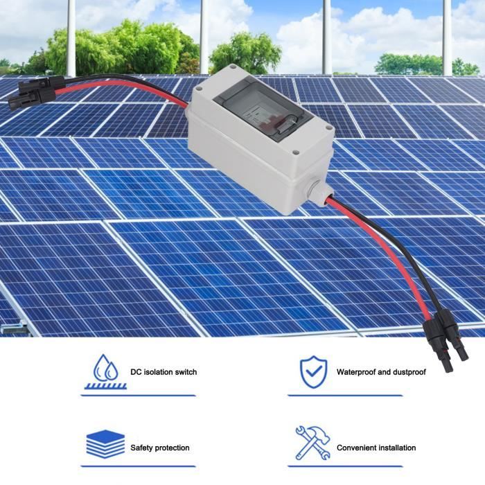 découvrez notre interrupteur pour panneau photovoltaïque, conçu pour optimiser la gestion de votre énergie solaire. fiable et facile à installer, cet interrupteur permet de contrôler efficacement votre production d'électricité renouvelable. idéal pour les particuliers et les professionnels souhaitant maximiser l'utilisation de leur installation photovoltaïque.