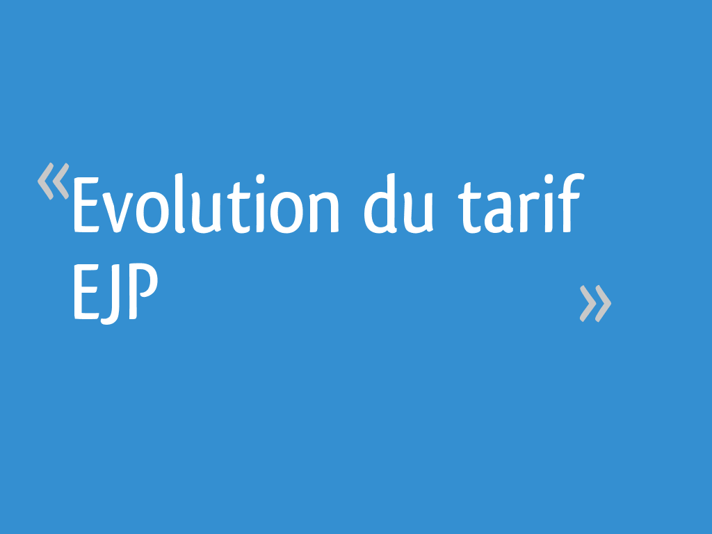 découvrez les jours ejp (effacement jours de pointe) pour l'année 2022, un système qui vous permet de réaliser des économies sur votre facture d'électricité en réduisant votre consommation durant les périodes de forte demande.