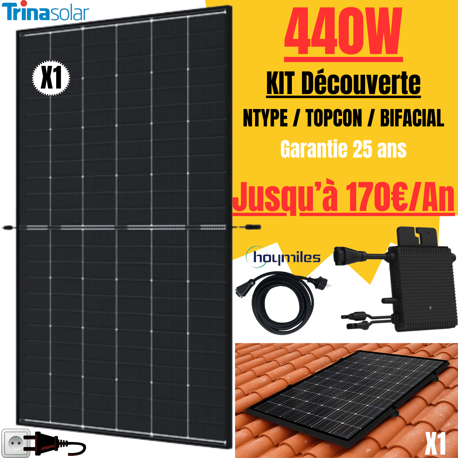 découvrez notre kit photovoltaïque complet pour produire votre propre électricité verte. idéal pour réduire vos factures et contribuer à la protection de l'environnement. facile à installer et adapté à tous types de foyers.