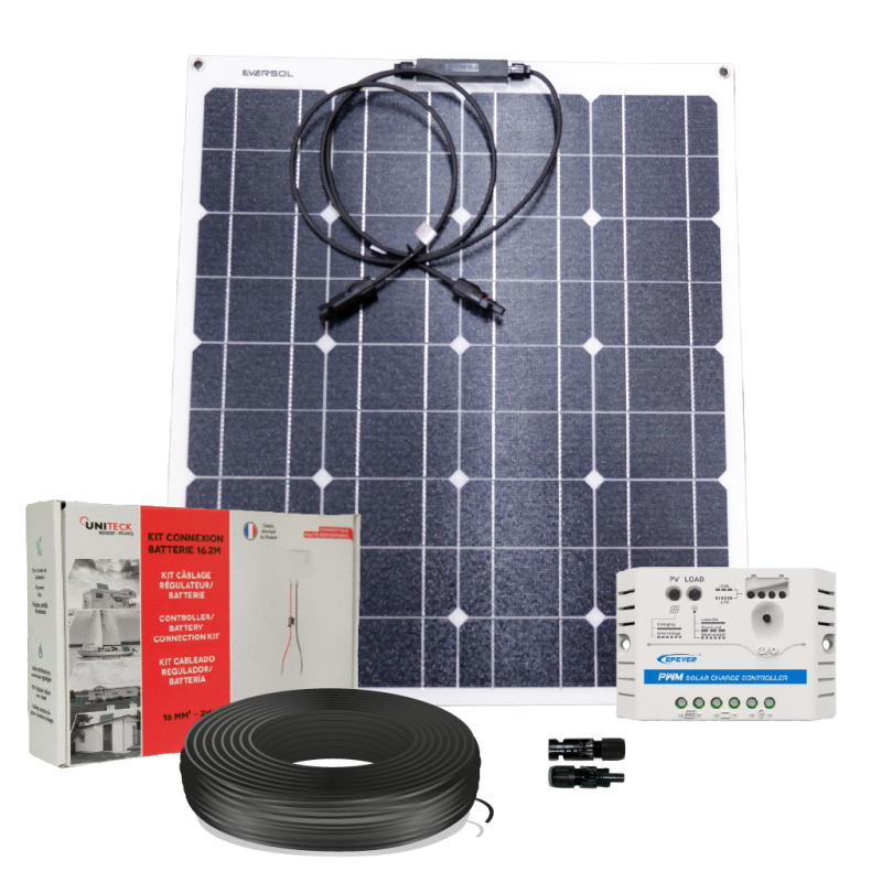 découvrez notre kit solaire 12v, idéal pour vos besoins énergétiques en plein air. parfait pour les camping-cars, bateaux et petits projets d'énergie renouvelable, ce kit facile à installer vous permettra de profiter d'une source d'énergie propre et durable où que vous soyez.