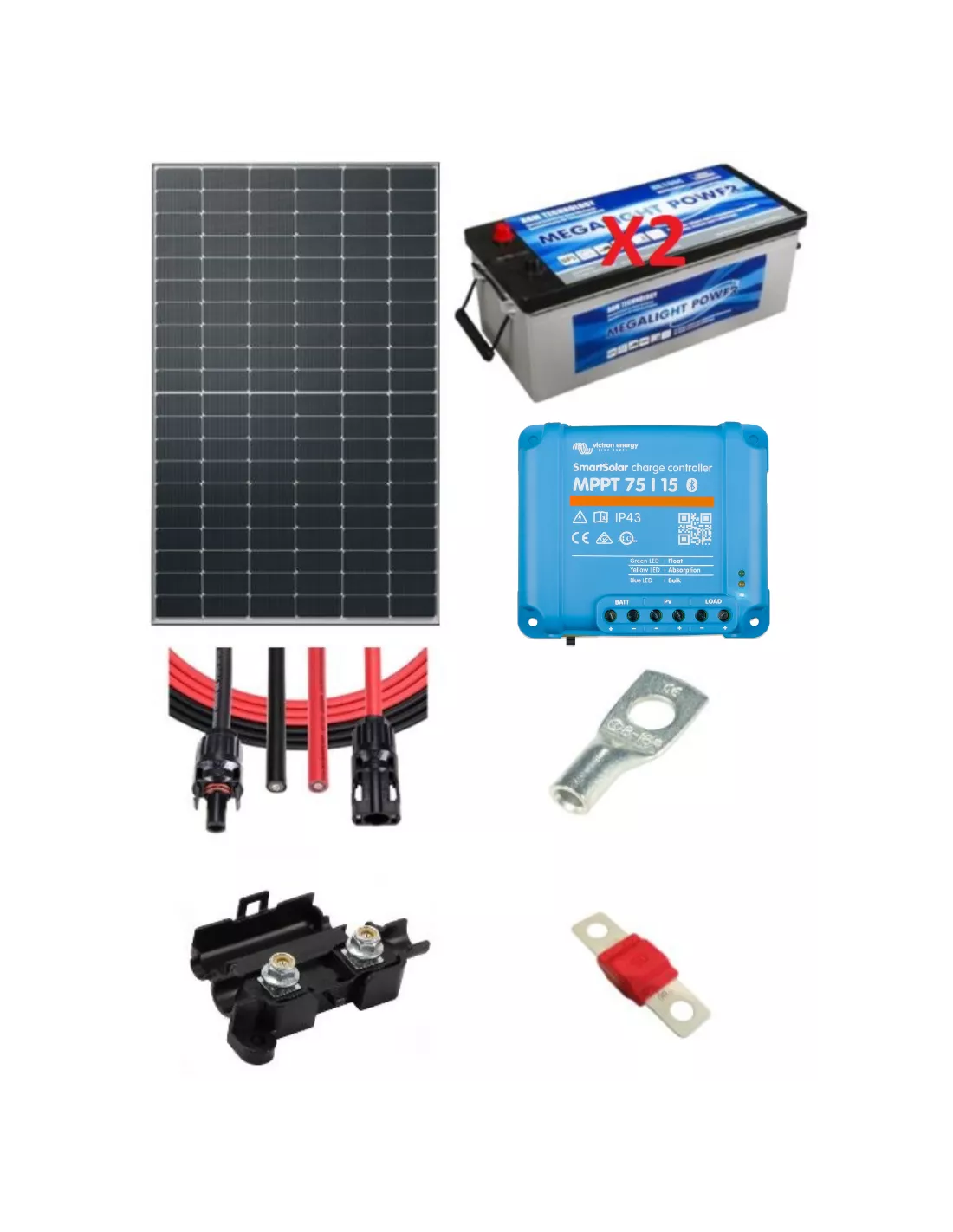 découvrez notre kit solaire complet, idéal pour profiter d'une énergie renouvelable et écologique. parfait pour les maisons, les camping-cars ou les activités en plein air, ce kit vous permettra de réduire votre facture d'électricité tout en préservant l'environnement. facile à installer et performant, optez pour l'énergie solaire dès aujourd'hui !