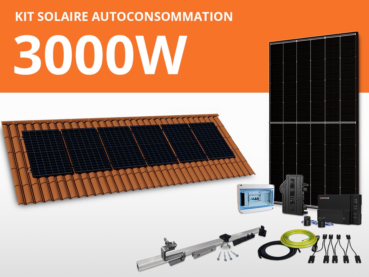 découvrez notre kit solaire 3kw, idéal pour réduire votre facture d'électricité et contribuer à la protection de l'environnement. facile à installer, ce système de panneaux solaires vous permet de bénéficier d'une énergie renouvelable efficace pour alimenter votre maison. optez pour une solution durable et économique dès aujourd'hui!