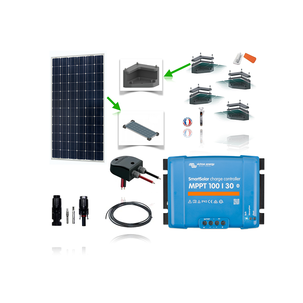 découvrez notre kit solaire complet, idéal pour transformer l'énergie solaire en électricité pour votre maison ou vos projets en extérieur. profitez d'une installation simple, d'une efficacité optimale et de la possibilité de réduire votre empreinte carbone tout en réalisant des économies sur votre facture d'énergie.