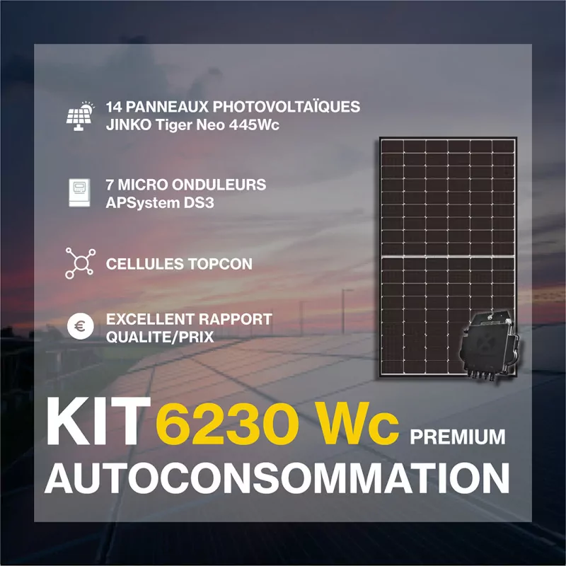 découvrez notre kit solaire complet, idéal pour alimenter vos appareils en énergie renouvelable. facile à installer et adapté à tous vos besoins, il vous permet de réduire votre facture d'électricité tout en préservant l'environnement. profitez d'une énergie propre et durable dès aujourd'hui !