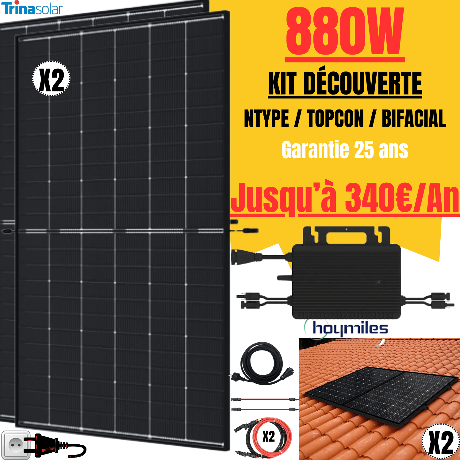 découvrez notre kit solaire complet, idéal pour profiter d'une énergie renouvelable, économique et respectueuse de l'environnement. parfait pour les particuliers et les professionnels, il vous permettra de réduire vos factures d'électricité tout en contribuant à la préservation de la planète.