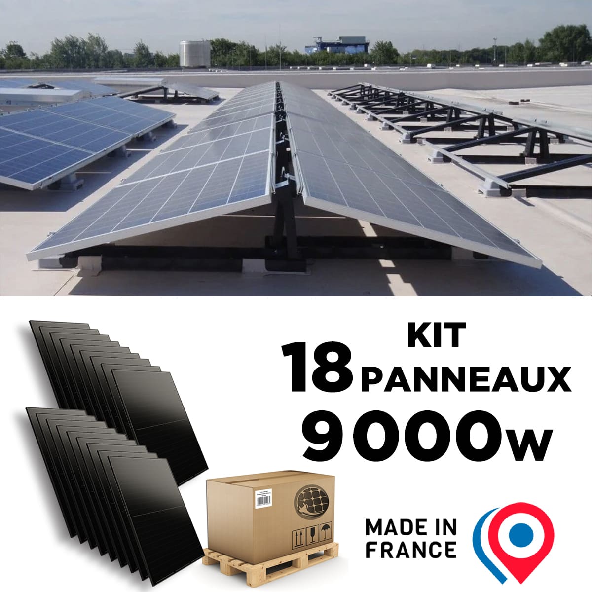 découvrez notre kit solaire 9kw, conçu pour optimiser votre production d'énergie renouvelable. idéal pour les maisons et les entreprises, ce système puissant vous permet de réduire vos factures d'électricité et de contribuer à la protection de l'environnement. installez facilement votre kit et profitez d'une énergie propre et fiable.