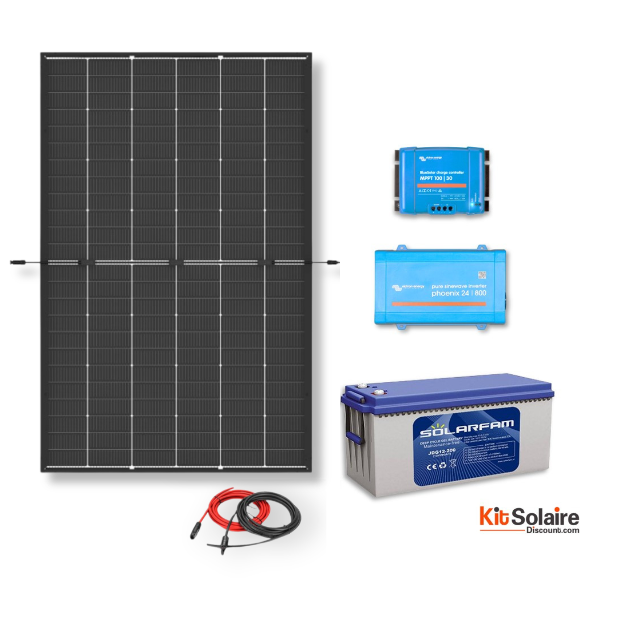 découvrez notre kit solaire autonome, une solution écologique et pratique pour produire votre propre énergie. idéal pour les camping, les chalets ou les situations d'urgence, ce kit vous permet d'alimenter vos appareils électriques tout en réduisant votre empreinte carbone. profitez de l'énergie du soleil facilement et efficacement!
