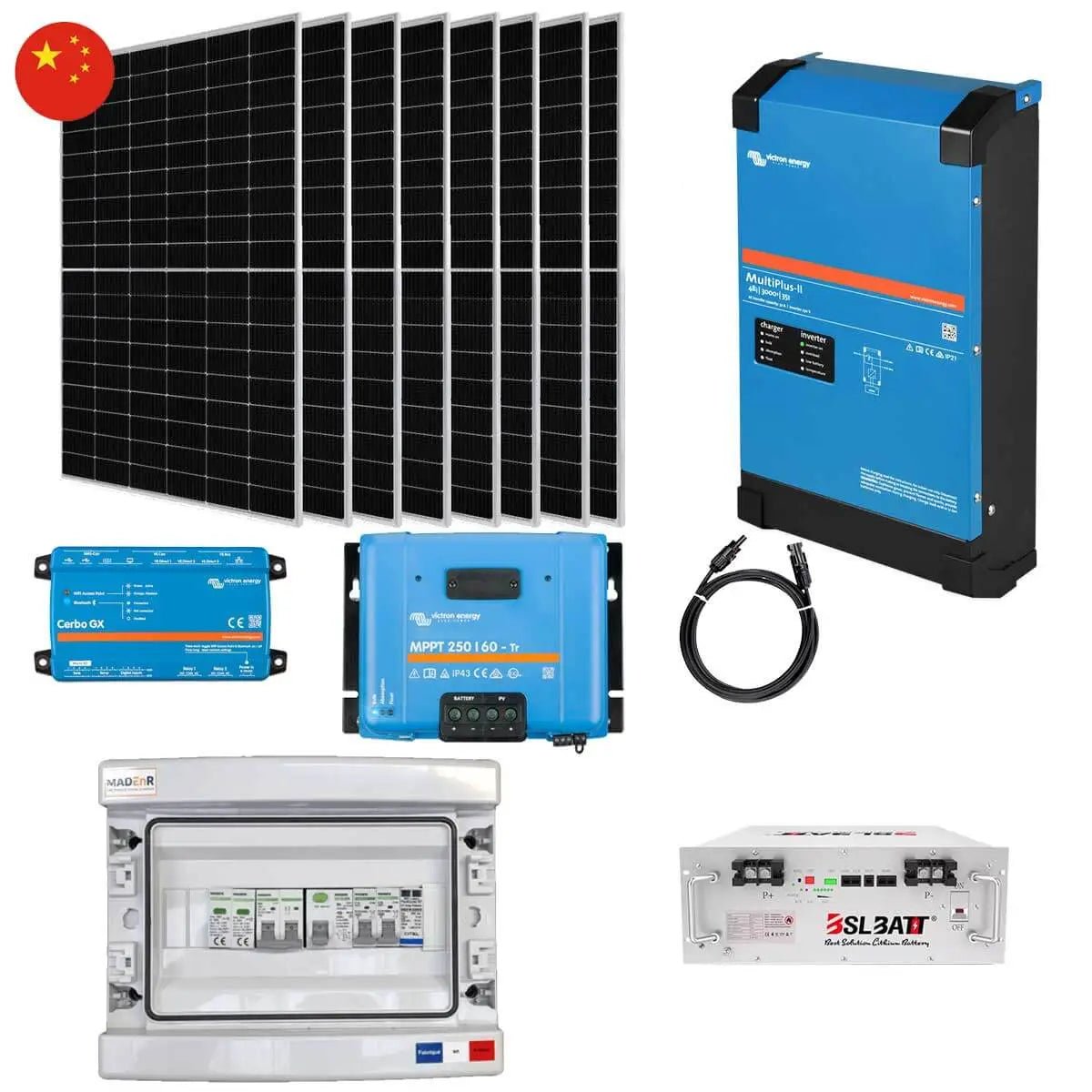 découvrez notre kit solaire batterie, une solution complète et écologique pour stocker l'énergie renouvelable. idéal pour alimenter vos appareils électriques en toutes circonstances, ce kit allie performance et simplicité d'installation. profitez d'une autonomie énergétique durable tout en réduisant votre empreinte carbone.