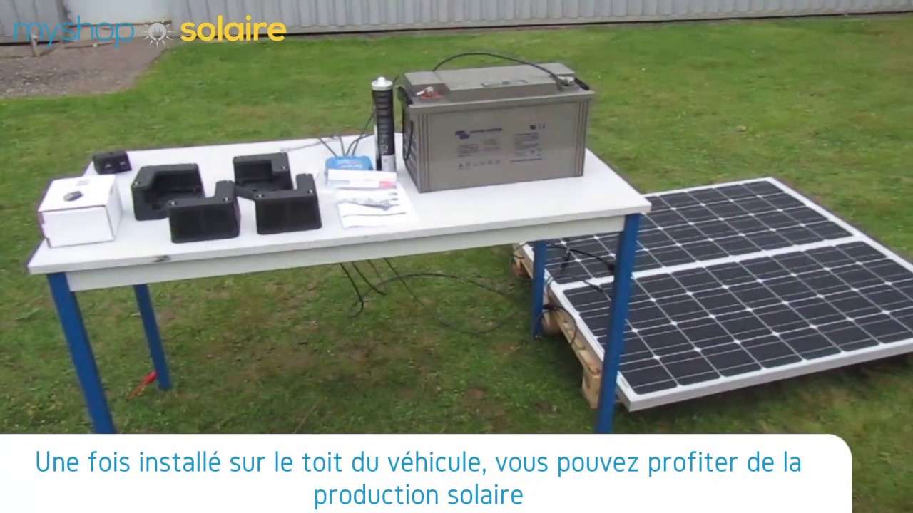 découvrez notre kit solaire spécialement conçu pour camping-cars. profitez d'une autonomie énergétique lors de vos aventures en plein air, tout en réduisant votre empreinte écologique. idéal pour les voyages, ce kit facile à installer vous garantit des moments inoubliables loin de la civilisation.