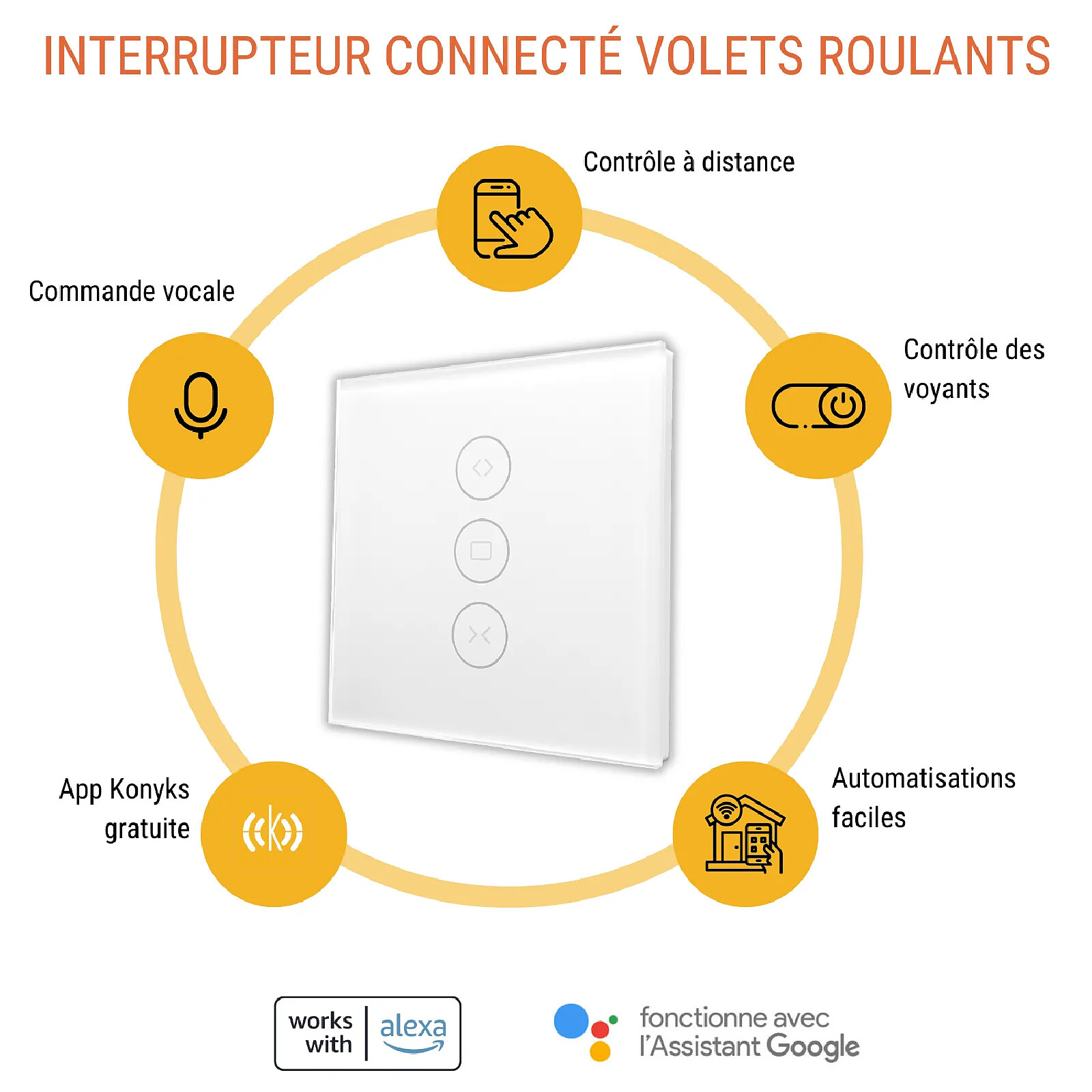 découvrez konyks, votre solution innovante pour automatiser et contrôler votre maison grâce à des dispositifs intelligents et connectés. transformez votre quotidien avec des produits alliant simplicité d'utilisation et technologie avancée.