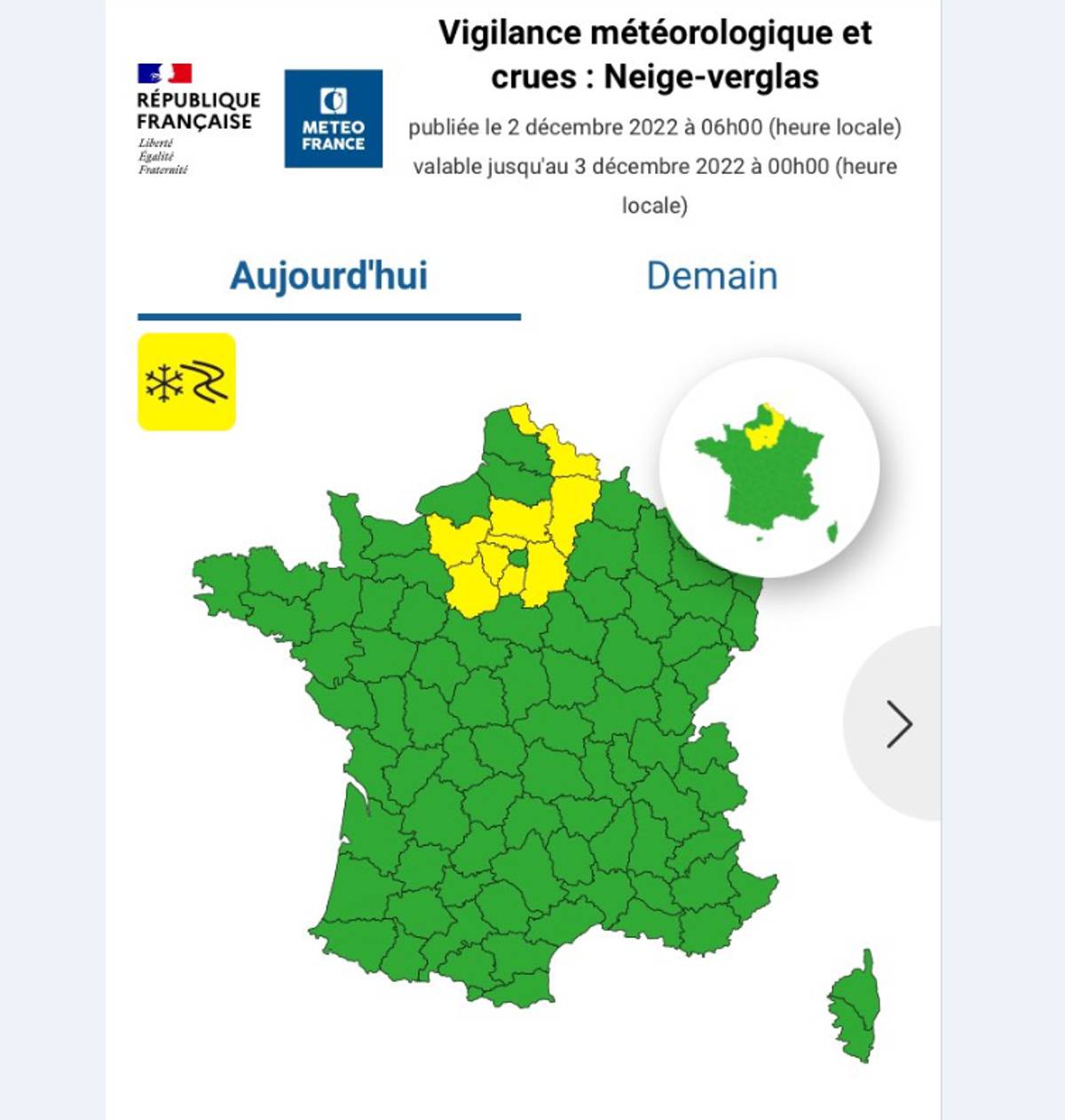 consultez les prévisions météo de demain en france pour planifier votre journée. découvrez les températures, les conditions climatiques et les conseils pour un en plein air optimal.