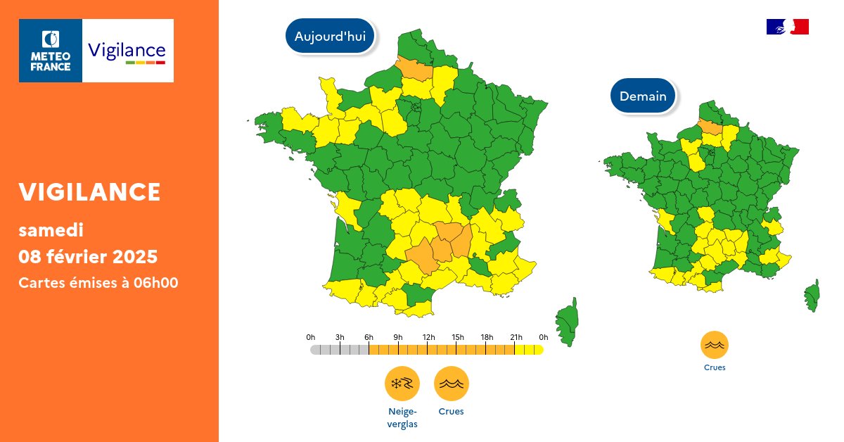 découvrez la prévision météo pour demain en france : températures, conditions climatiques, risques de précipitations et conseils pratiques pour bien préparer votre journée.