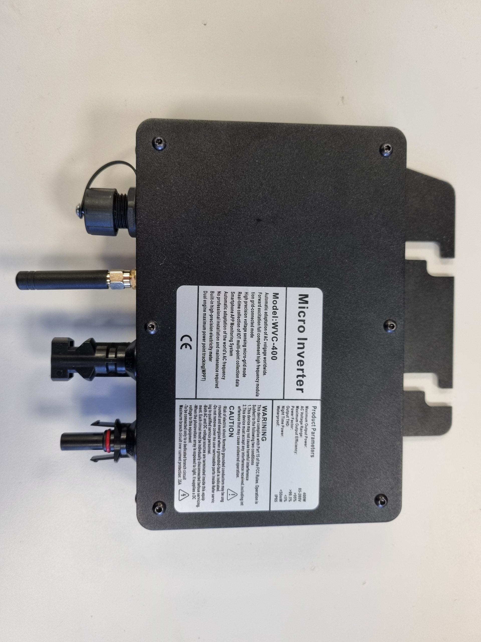 découvrez notre micro-onduleur 400w, conçu pour optimiser la production d'énergie de vos panneaux solaires. compact et performant, il assure une conversion efficace de l'énergie, augmentant votre rendement énergétique et facilitant l'installation. parfait pour les particuliers souhaitant maximiser leur autoconsommation !