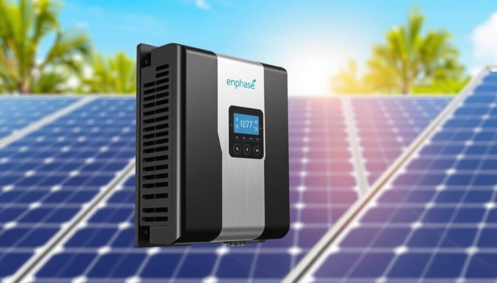 découvrez le micro-onduleur iq7a, solution idéale pour maximiser l'efficacité de votre système solaire. compact et performant, il optimise la production d'énergie tout en garantissant une installation facile et fiable. grâce à sa technologie avancée, le iq7a s'adapte aux besoins de chaque panneau pour vous offrir des performances optimales.