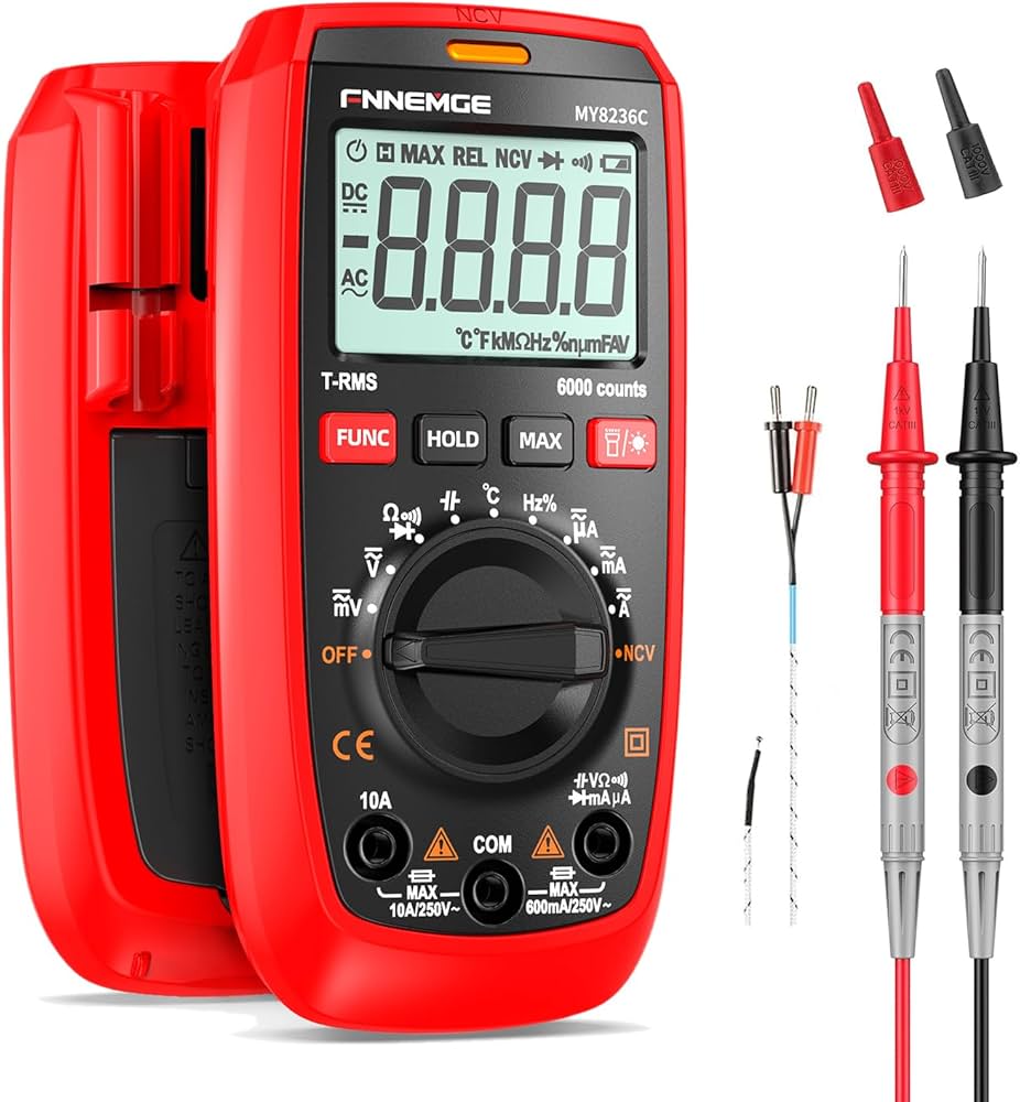 découvrez notre sélection de multimètres sur amazon, des outils essentiels pour tous vos projets électriques et électroniques. profitez de fonctionnalités variées, de marques fiables et d'avis clients pour sélectionner le multimètre idéal qui répondra à vos besoins.