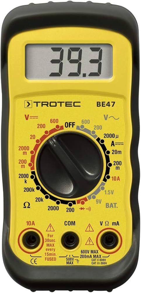 découvrez notre sélection de multimètres sur amazon pour mesurer avec précision voltages, courants et résistances. que vous soyez professionnel ou amateur, nos multimètres répondent à tous vos besoins d'évaluation électrique avec fiabilité et simplicité.
