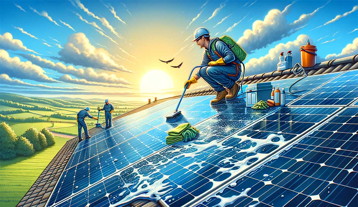 assurez l'efficacité de vos panneaux solaires avec notre service professionnel de nettoyage. prolongez leur durée de vie et maximisez votre production d'énergie grâce à des techniques adaptées et respectueuses de l'environnement.